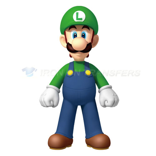 Mario Iron-on Stickers (Heat Transfers)NO.1344